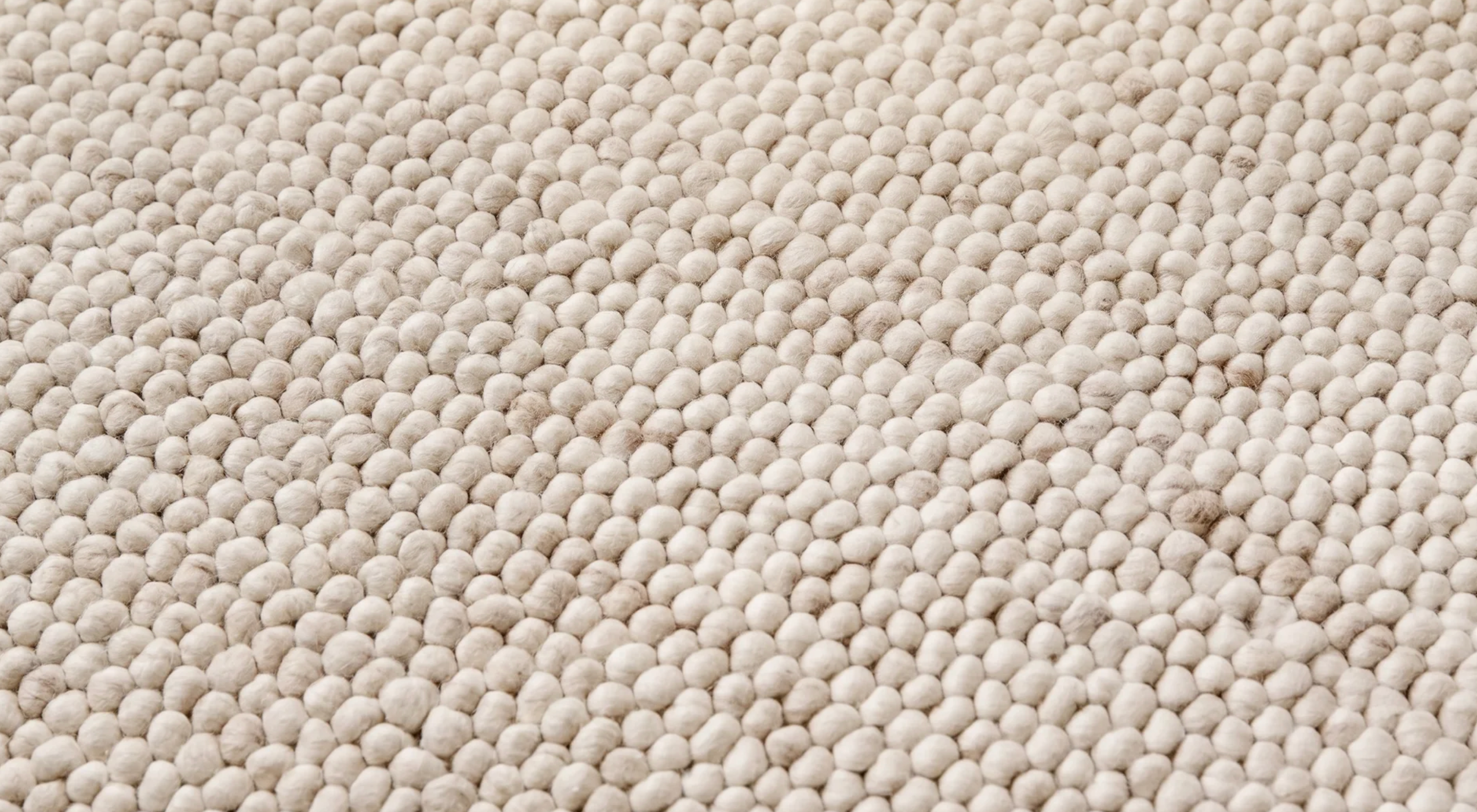 New Zealand wool texture close up